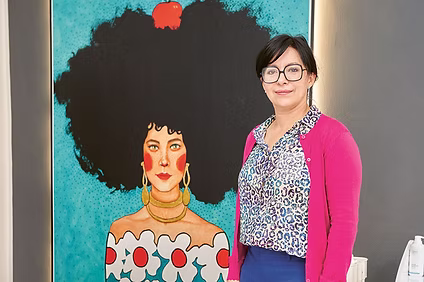 Lilija Kryzhanivska, Inhaberin von Beauty&Spa No.36 in Stuttgart-Mitte